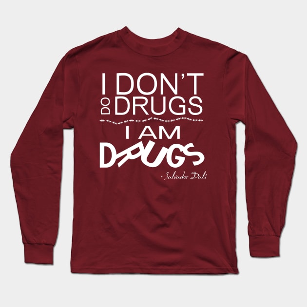 salvador dali quotes Long Sleeve T-Shirt by weenoliumco